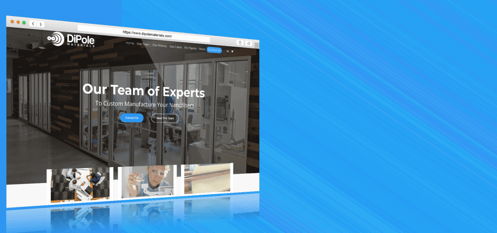 Dipole Materials portfolio showcase